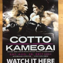 Sold Out Posters Boxing - 2017 Cotto Vs Kamegai Poster