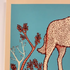 Kings Of Leon - 2017 Dan Grissom Poster Calgary, AB Scotiabank Gig Posters