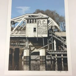 A.C. Newman - 2009 Dan MacAdam Crosshair Poster Chicago, IL Logan Square Auditor