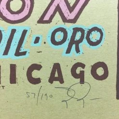 Nonagon - 2010 Jay Ryan Poster Chicago Quenchers Saloon Chicago, IL