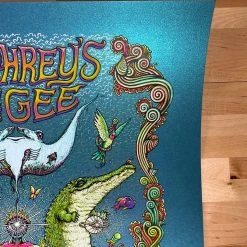 Umphrey's McGee - 2020/2021 Marq Spusta Poster Miami, FL 1st Teal