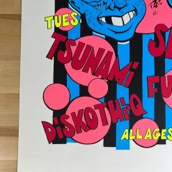 Gig Posters Tsunami Sebadoh - 1993 Pablo Poster Los Angeles, CA Whisky A Go-Go