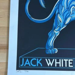 Jack White - 2012 Todd Slater Poster European Tour