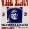 Willie Nelson - 2007 Hatch Show Print 1/27 Poster Manchester, England Gig Posters