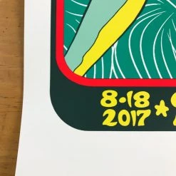 Umphrey's McGee - 2017 Jermaine Rogers Poster Atlanta, Chastain Park Amphitheatr Gig Posters