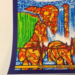 Pearl Jam - 2020 Brad Klausen Poster Phoenix, AZ S/N Ed Gila River Arena