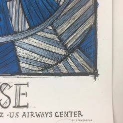 Muse - 2013 Dan Grzeca Poster Phoenix, AZ US Airways Arena Gig Posters