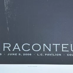 The Raconteurs - 2008 Rob Jones Poster Jack White Columbus Gig Posters