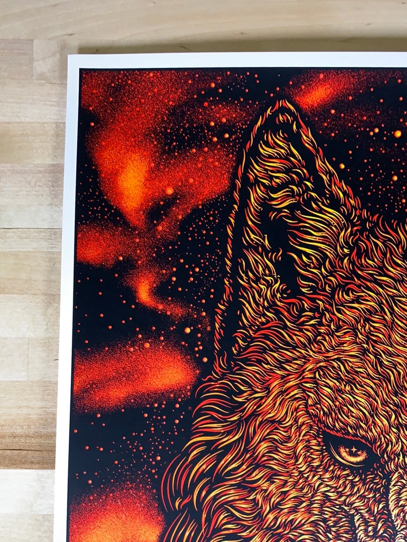 Alabama Shakes - 2017 Todd Slater Poster Portland, ME Thompson's