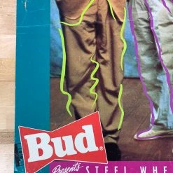 Sold Out Posters Gig Posters Rolling Stones - 1989 Bud Steel Wheels Poster Original Vintage