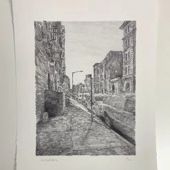 Wythe Ave - 2021 David Welker Poster, Art Print Art Prints