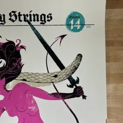 Billy Strings - 2021 Delicious Design League Poster Denver, CO 10/14 AP Colorado