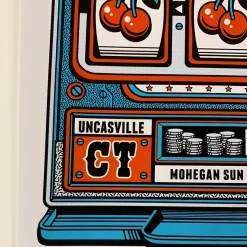 Kings Of Leon - 2017 Jesse Philips Poster Uncasville, CT Mohegan Sun Arena