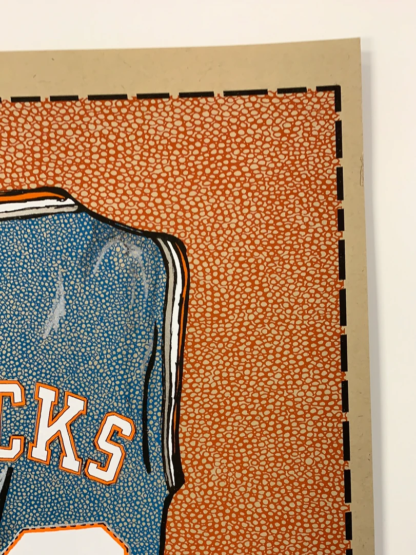 Knicks - 2014 Fugscreens Studios Poster Patrick Ewing Jersey Print