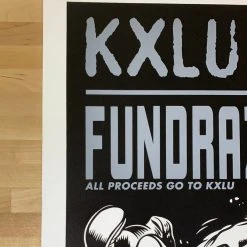 TAZ KXLU Fundraiser - 1995 T.A.Z. Poster Beck Los Angeles, CA 1st Ed Gig Posters