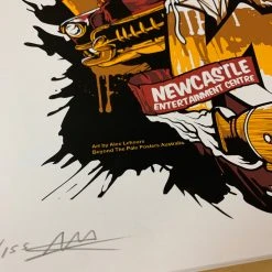 Black Keys - 2012 Alex Lehours Poster Newcastle, AUS S/N Gig Posters