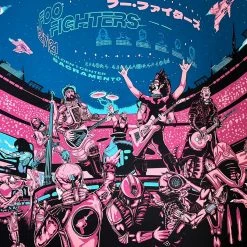 Foo Fighters - 2021 Jason Malmberg Poster Sacramento, CA