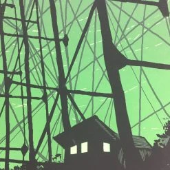 Gig Posters Subatomic Pieces - 2007 Daniel Danger Poster Oklahoma City, OK The Conservatory