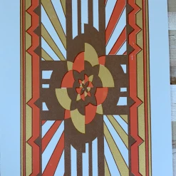 Yonder Mountain String Band - 2007 Tripp Poster Red Rocks Morrison, CO