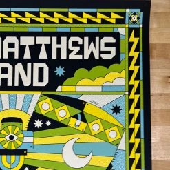 Dave Matthews Band - 2021 The Half And Half Poster Milwaukee, WI AP Gig Posters