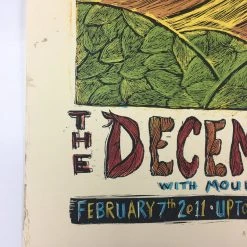 Gig Posters The Decemberists - 2011 Dan Grzeca Poster Kansas City, MO Uptown Theater