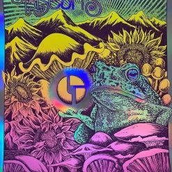 Disco Biscuits - 2022 Nathaniel Deas Poster Denver, CO FOIL Colorado
