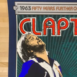 Eric Clapton - 2013 Ron Donovan Firehouse Poster European Tour Gig Posters