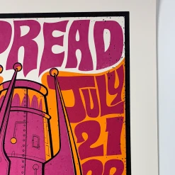 Widespread Panic - 2008 Methane Poster Myrtle Beach, SC AP