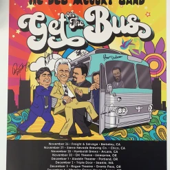 Sold Out Posters Gig Posters The Del McCoury Band - 2017 Poster Get On The Bus Tour