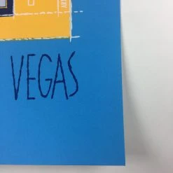 Cake - 2011 Todd Slater Poster Las Vegas, NV The Boulevard Pool Gig Posters