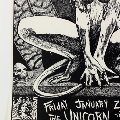 Gig Posters Slayer - 1991 Frank Kozik Poster Houston, TX The Unicorn