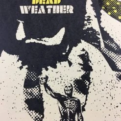 Gig Posters The Dead Weather - 2009 Methane Studios Poster New Orleans House Of Blues