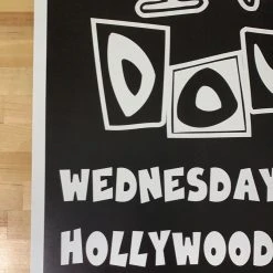 No Doubt - 1997 Paul Cutler Promo Poster Hollywood, CA Palladium Gig Posters