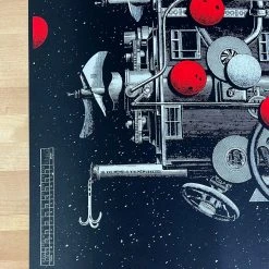 The White Stripes - 2021 Rob Jones Poster Greatest Hits White/Black