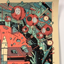 Imagine Dragons - 2018 Tyler Stout Poster Saratoga, Hartford, Syracuse