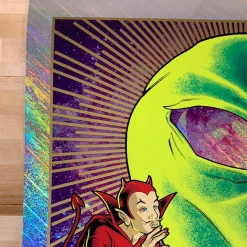 Foil Posters Foo Fighters - 2020 Brian Ewing Poster Cleveland, OH Rapture Foil