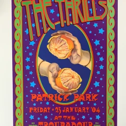 The Thrills - 2004 Dennis Loren Poster The Troubadour West Hollywood Gig Posters
