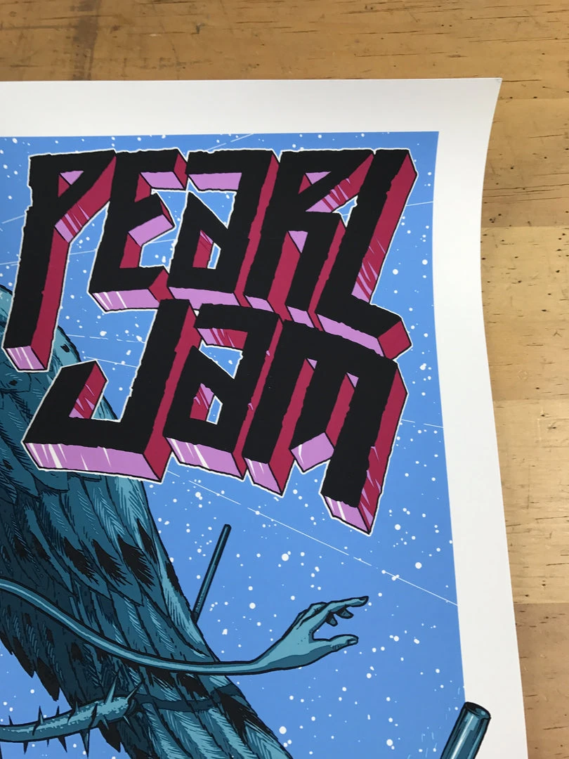 Gig Posters Pearl Jam - 2010 Jeff Soto Poster Arras, France, Town Square