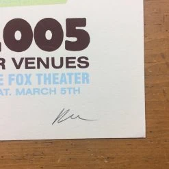 Moe. - 2005 Methane Studios Poster Atlanta, GA Volution