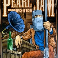 Pearl Jam - 2006 Ken Taylor Poster Melbourne, AUS
