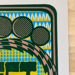 Colorado String Cheese Incident - 2007 Tripp Poster Red Rocks Morrison, CO