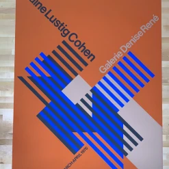 Elaine Lustig Cohen - 1976 Denise Rene Art Print Poster Original Vintage Art Prints