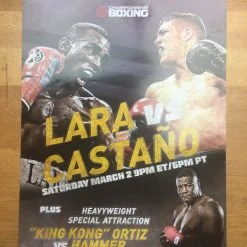 Sold Out Posters Boxing - 2019 Poster Lara Vs Castano