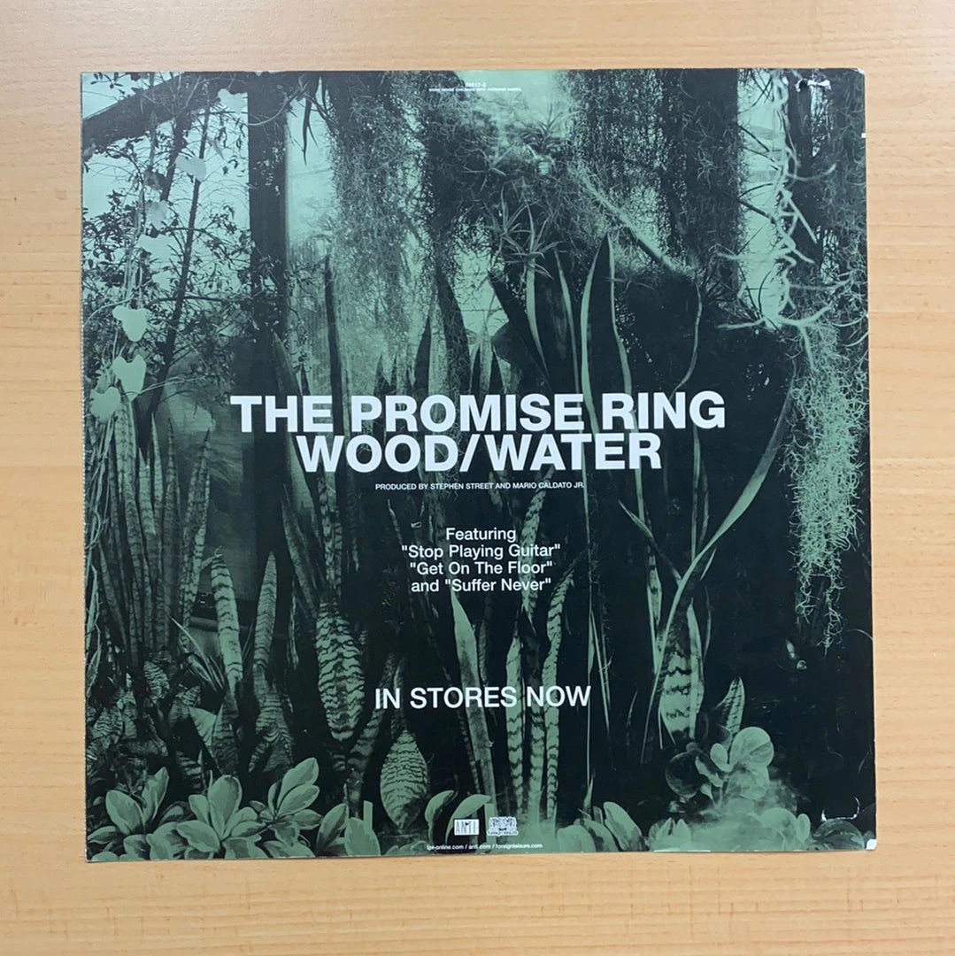 Sold Out Posters The Promise Ring - 2002 Original Vinyl Poster Insert 12x12 Record Art Gig Posters
