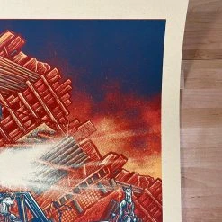 Billy Strings - 2020 Luke Martin Poster Red Rocks Morrison, CO AP Colorado