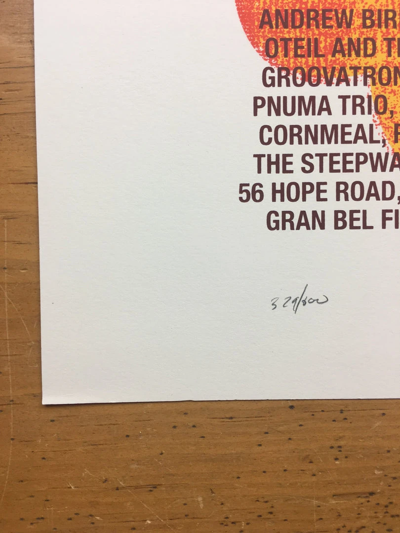 Moe. - 2006 Methane Studios Poster Chillicothe, IL Three Sisters Park Summer Cam