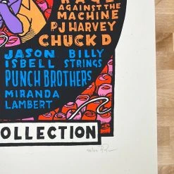 Art Prints The Coda Collection - 2021 Jay Ryan Poster Pearl Jam, Billy Strings, Hendrix