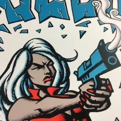 Queens Of The Stone Age - 2008 Justin Hampton Poster Regina, CAN Conexus Art Cen