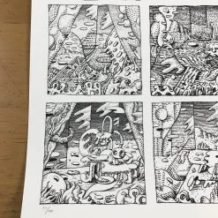 Sentient Factory Line Art - 2016 David Welker Poster, New York, Art Art Prints