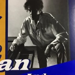 Bob Dylan - 2017 Geoff Gans Poster Chicago Wintrust Arena BLUE